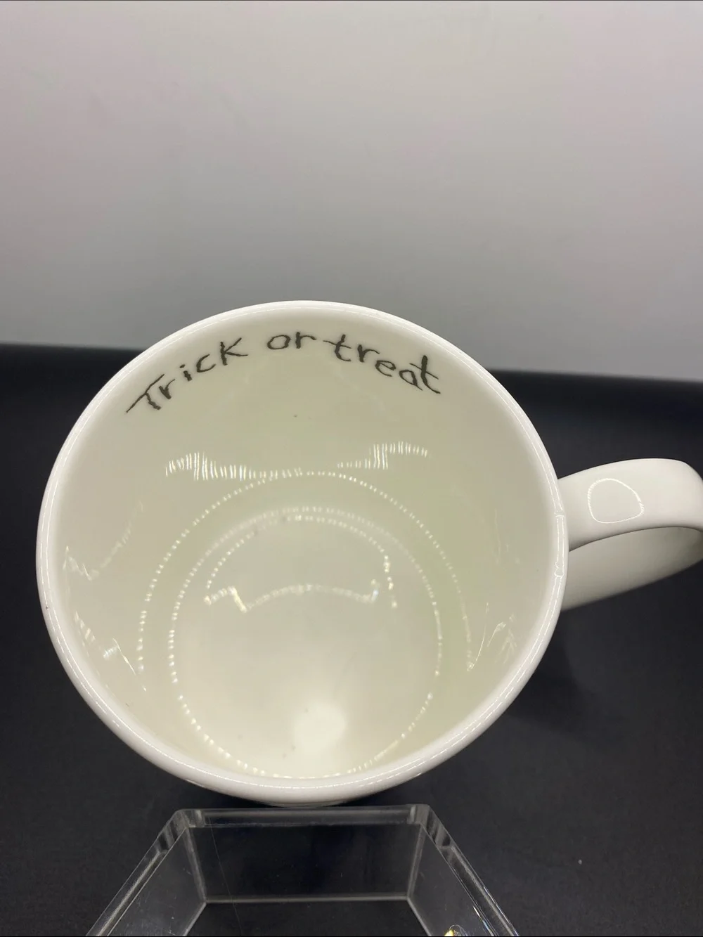 White Bat Illustration fine bone China Mug - Hanley Collections